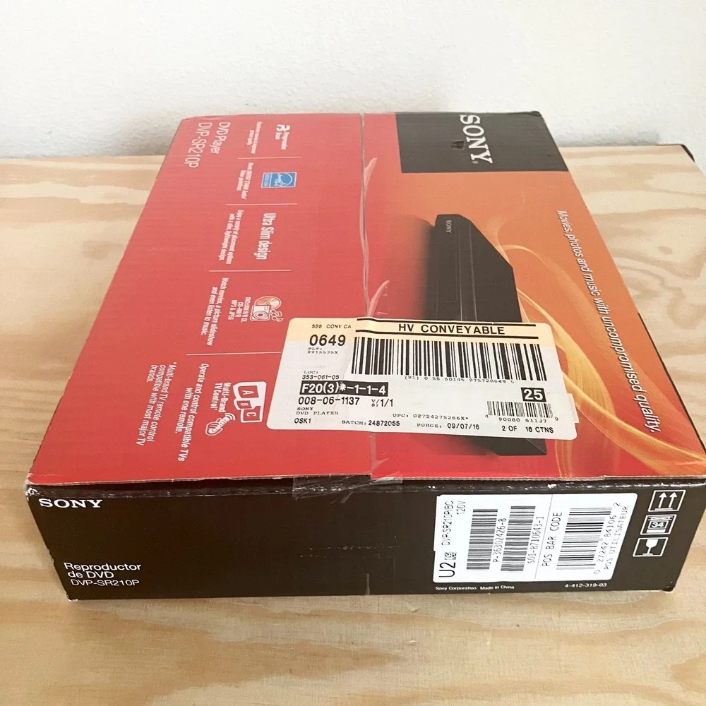 Sony dvd player